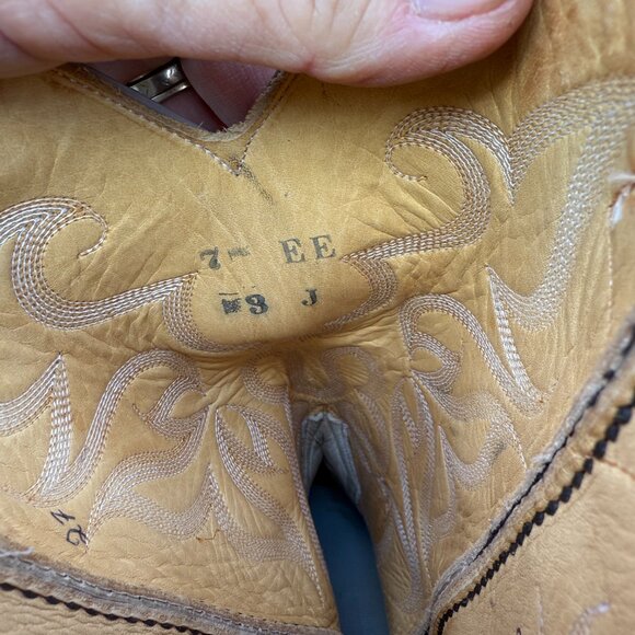 Yucca Boots Exotic Line Ostrich Leather Men's 7 Women's 8.5 - Picture 11 of 15